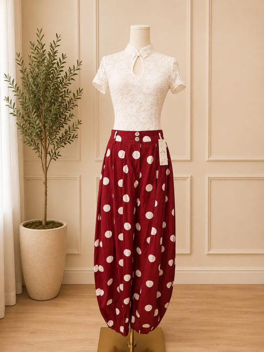 Pantalón Palazzo de Lunares